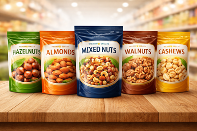 Kuruyemiş Paketleme Hatlarında Kodlama